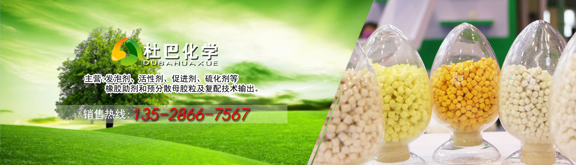 发泡剂、活性剂、促进剂、硫化剂等橡胶助剂和预分散母胶粒及复配技术输出。